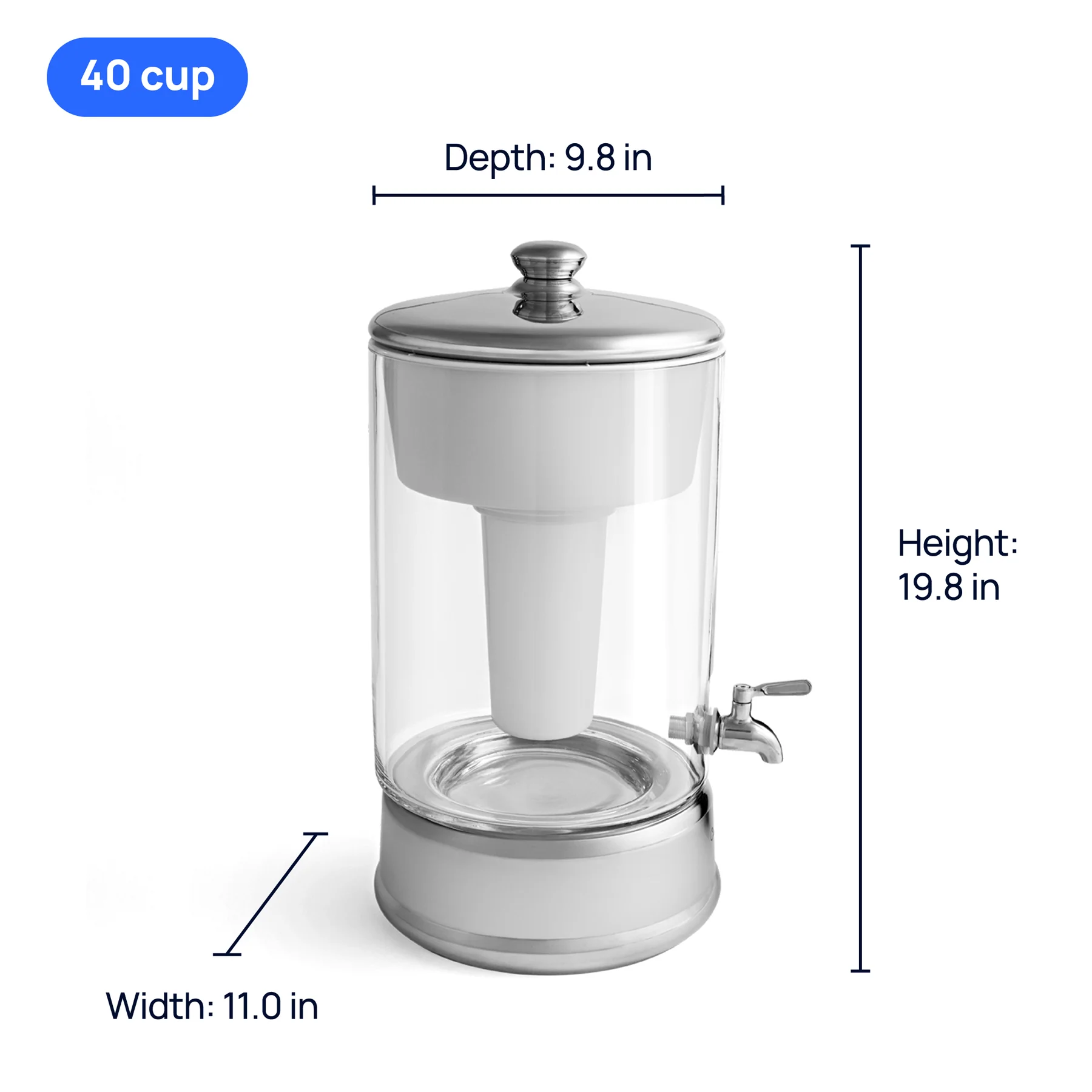 40 Cup Glass Dispenser - Image 8